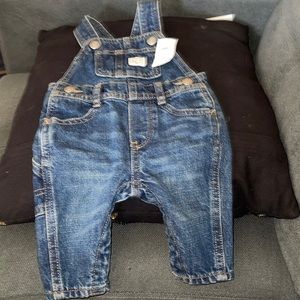 Denim overalls